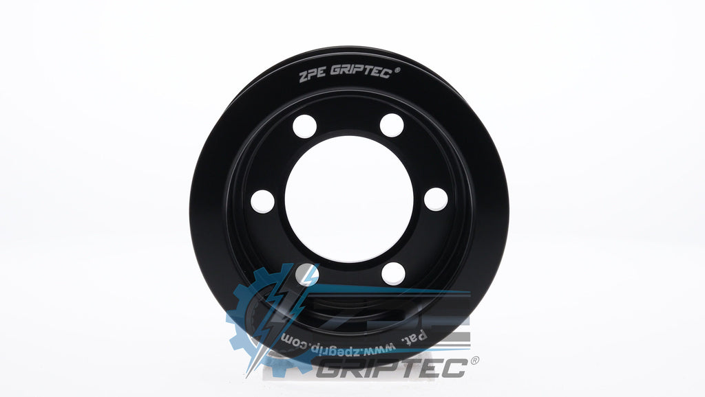 2.95" 8 Rib ZPE GripTec® 2pc ProCharger Standard L3 Black Pulley Only