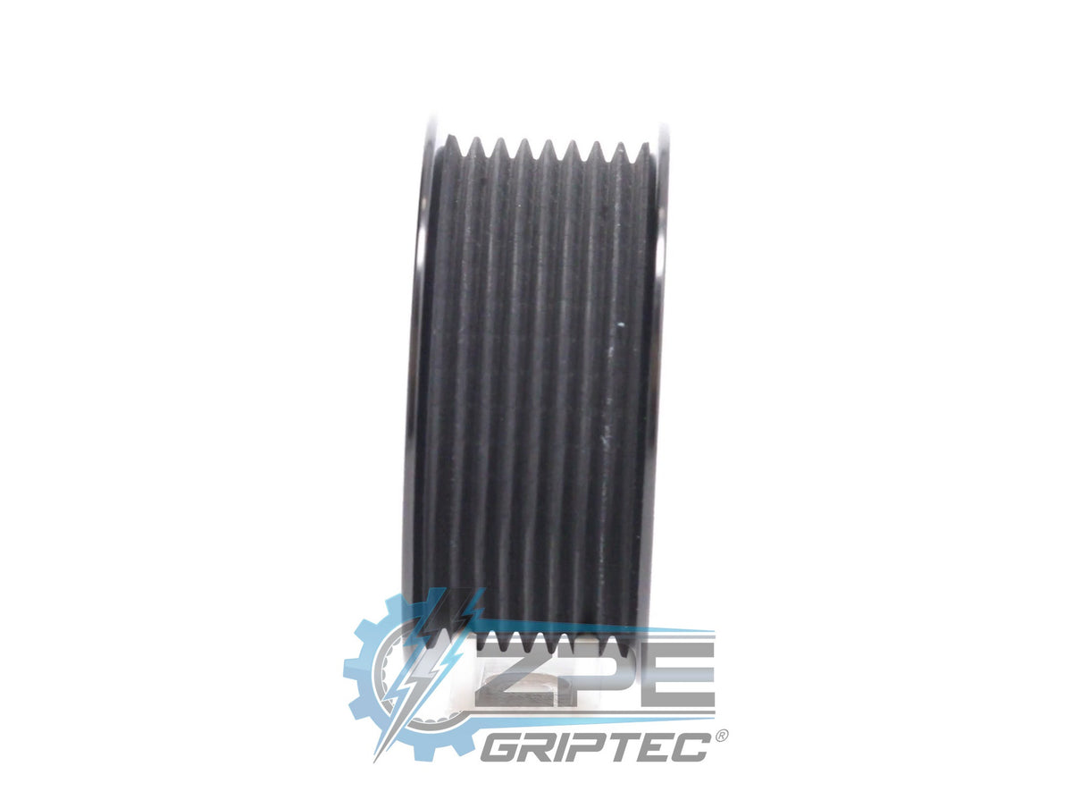 3.00" 8 Rib ZPE GripTec® 2pc ProCharger Standard L3 Black Pulley & Hub Kit
