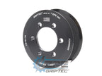 3.00" 6 Rib ZPE GripTec® 2pc ProCharger Standard L3 Black Pulley Only