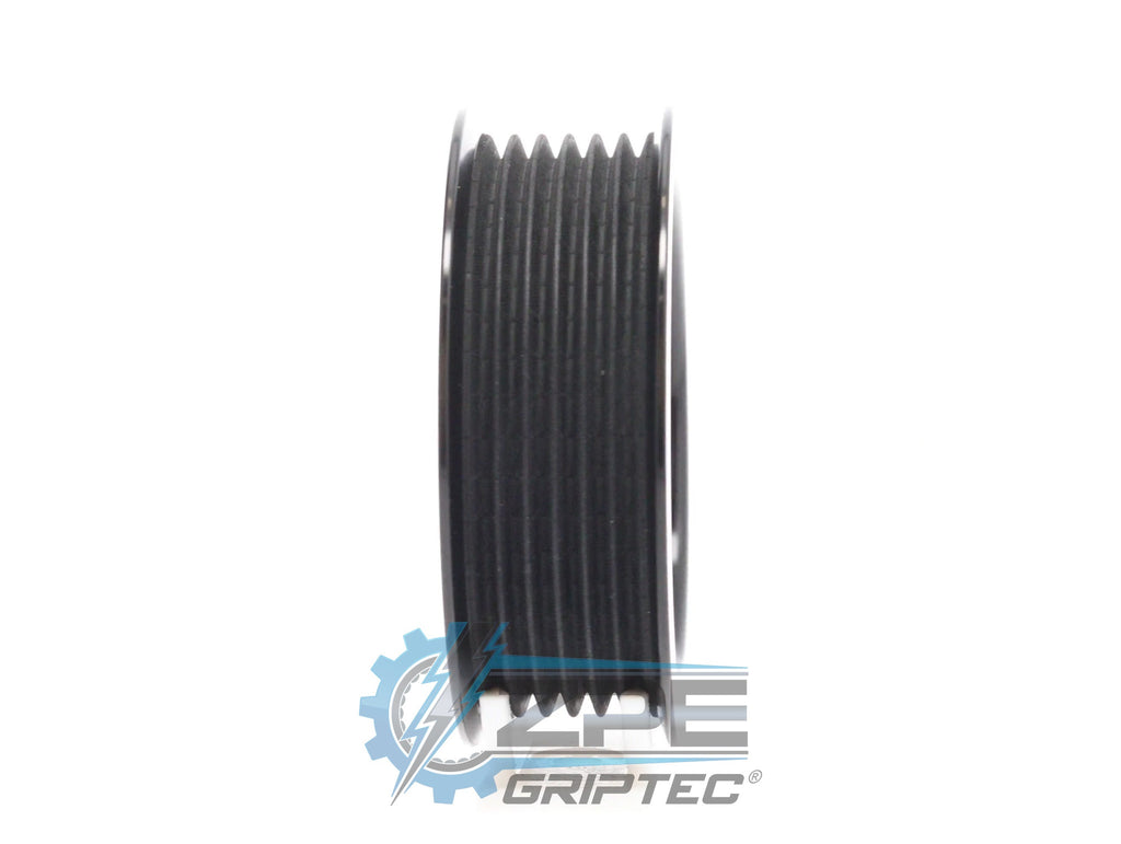 3.00" 6 Rib ZPE GripTec® 2pc ProCharger Standard L3 Black Pulley Only