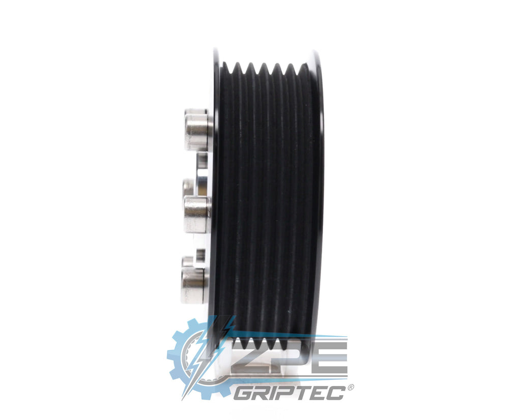 3.05" 6 Rib ZPE GripTec® 2pc ProCharger Standard L3 Black Pulley & Hub Kit