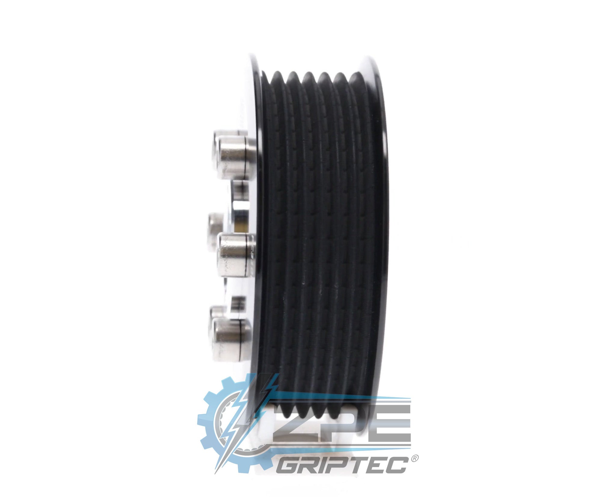 3.10" 6 Rib ZPE GripTec® 2pc ProCharger Standard L3 Black Pulley & Hub Kit Secondary image