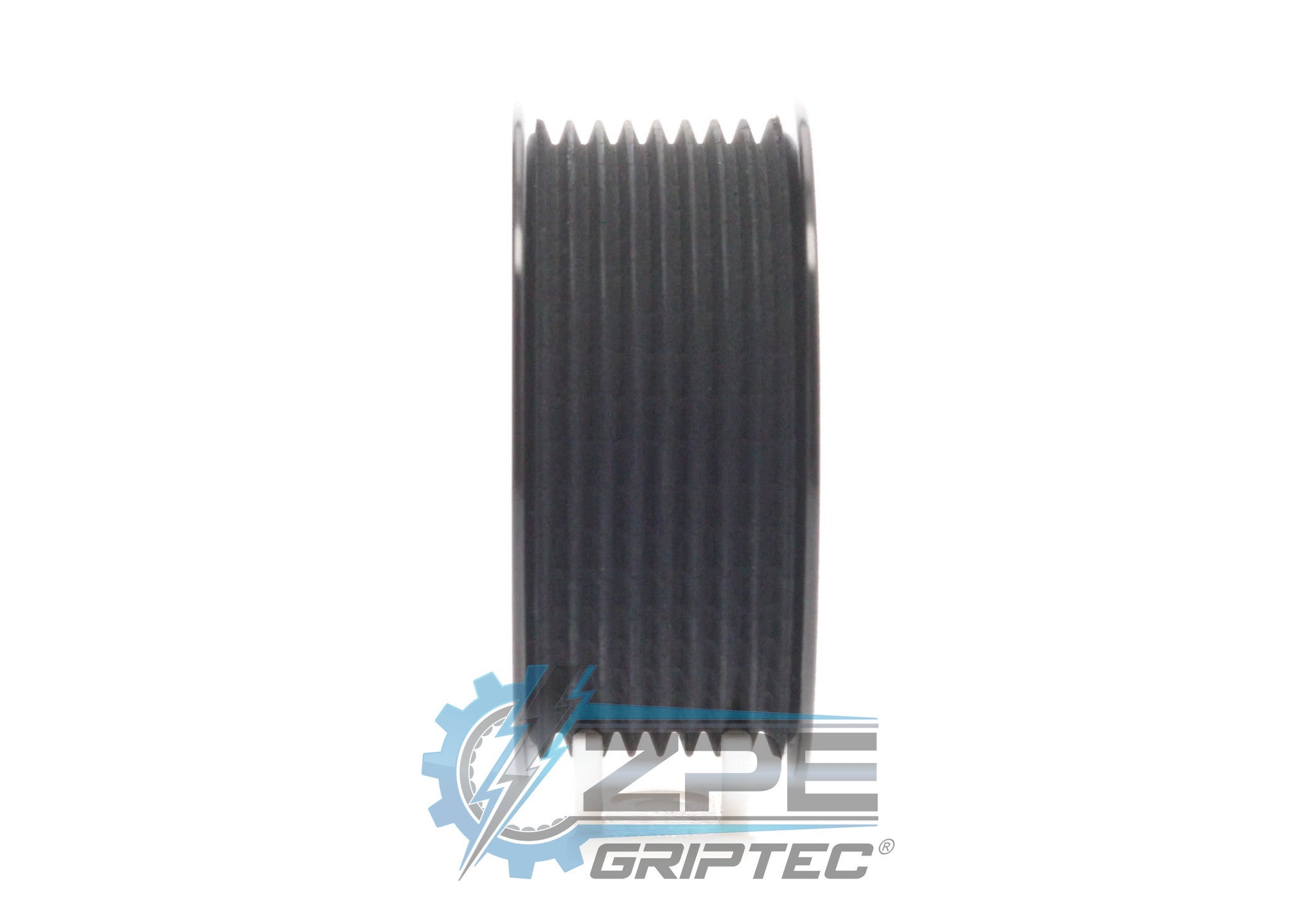 3.10" 8 Rib ZPE GripTec® 2pc ProCharger Standard L3 Black Pulley Only Secondary image
