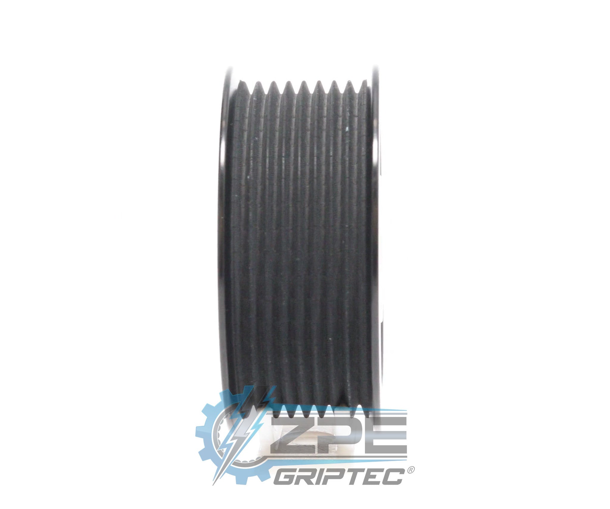 3.125" 8 Rib ZPE GripTec® 2pc ProCharger Standard L3 Black Pulley & Hub Kit Secondary image