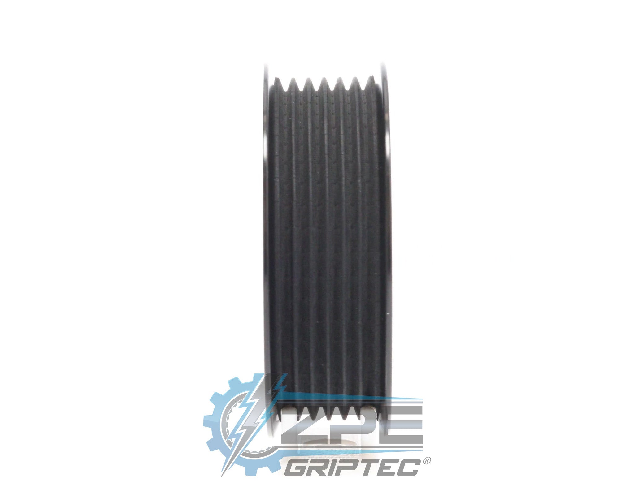 3.125" 6 Rib ZPE GripTec® 2pc ProCharger Standard L3 Black Pulley Only Secondary image