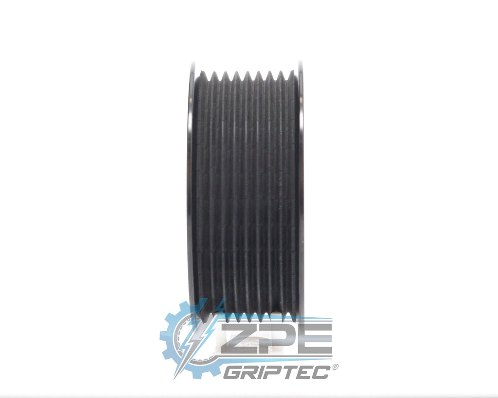 3.20" 8 Rib ZPE GripTec® 2pc ProCharger Standard L3 Black Pulley Only