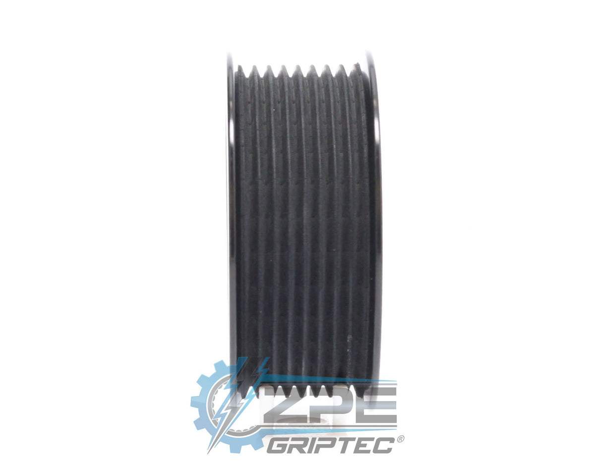 3.25" 8 Rib ZPE GripTec® 2pc ProCharger Standard L3 Black Pulley Only
