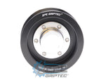 3.375" 8 Rib ZPE GripTec® 2pc ProCharger Standard L3 Black Pulley & Hub Kit
