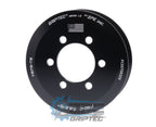 3.375" 6 Rib ZPE GripTec® 2pc ProCharger Standard L3 Black Pulley Only