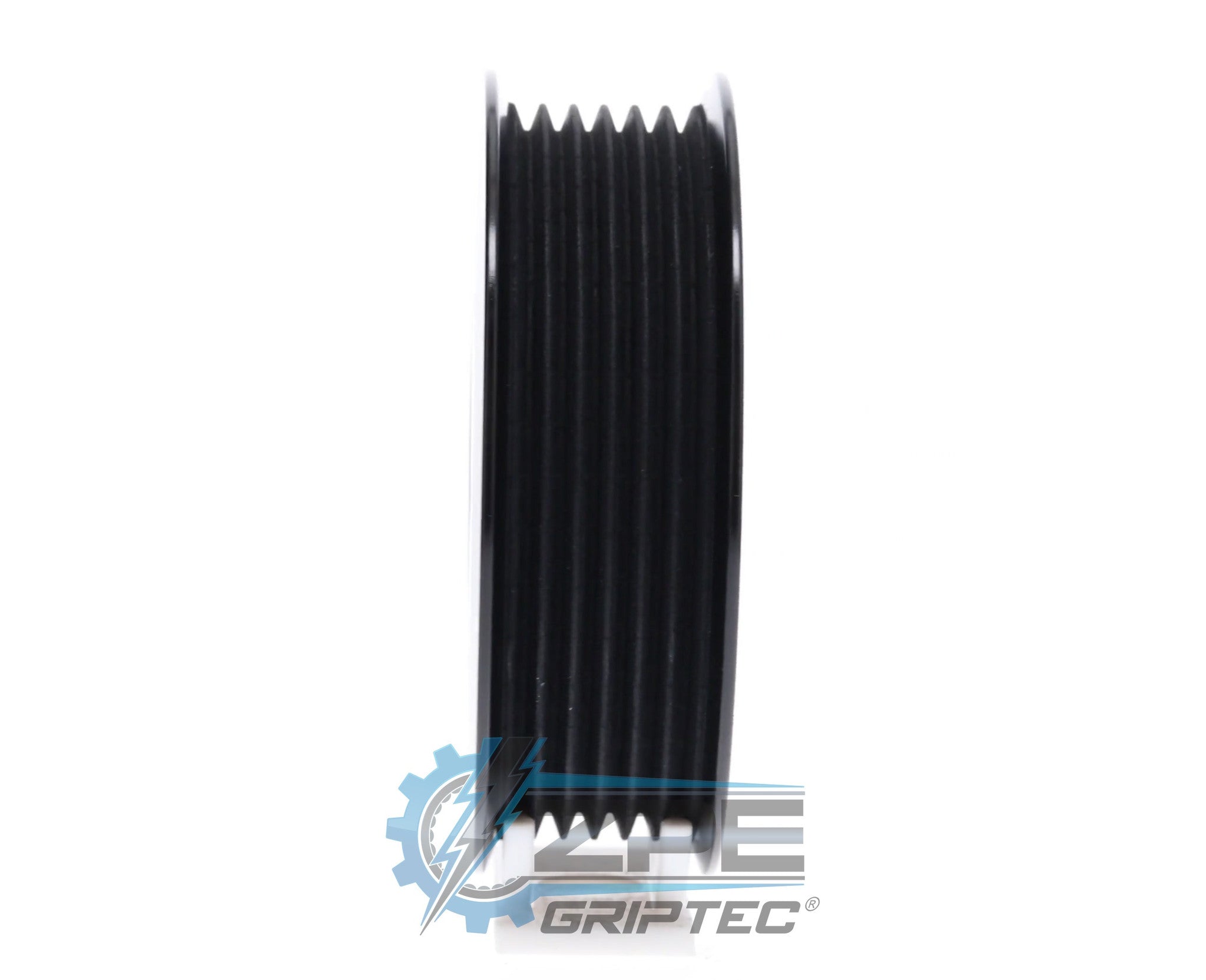 3.375" 6 Rib ZPE GripTec® 2pc ProCharger Standard L3 Black Pulley Only Secondary image