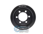 3.375" 8 Rib ZPE GripTec® 2pc ProCharger Standard L3 Black Pulley Only