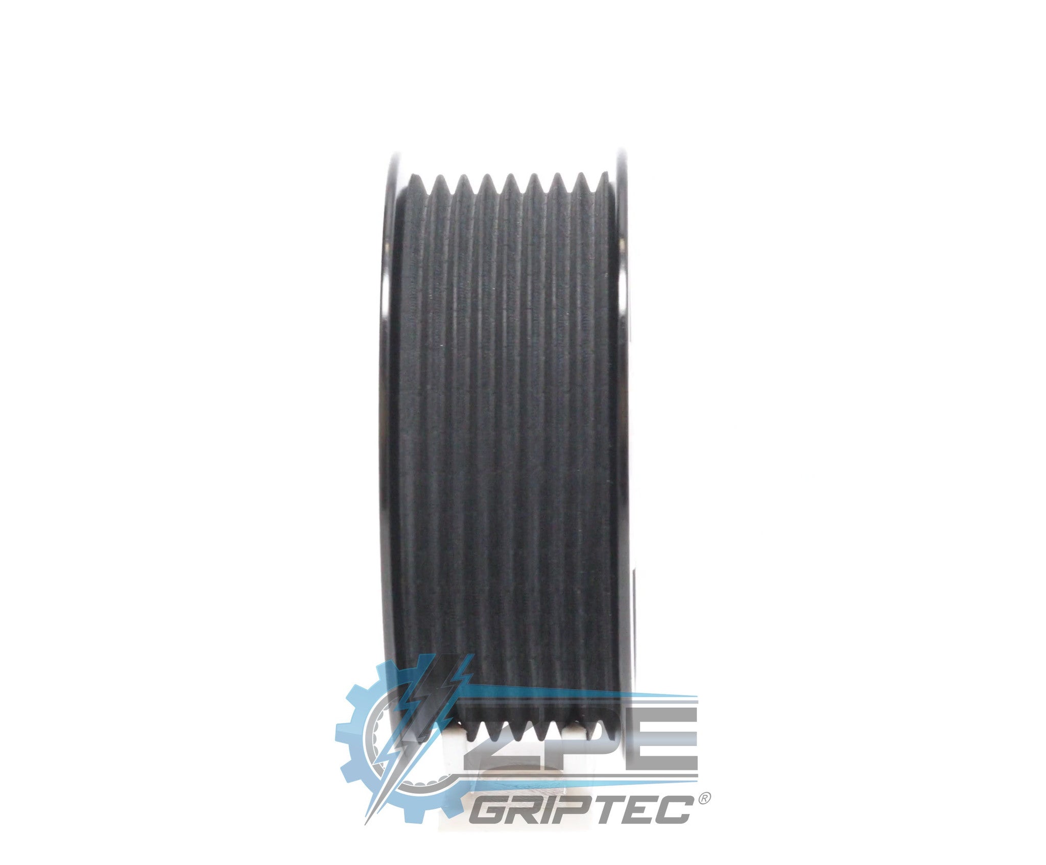 3.40" 8 Rib ZPE GripTec® 2pc ProCharger Standard L3 Black Pulley & Hub Kit Secondary image