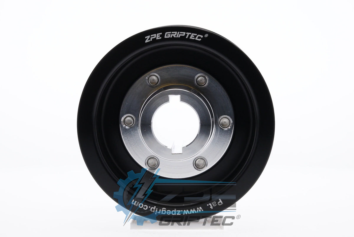 3.40" 10 Rib ZPE GripTec® 2pc ProCharger Standard L3 Black Pulley & Hub Kit