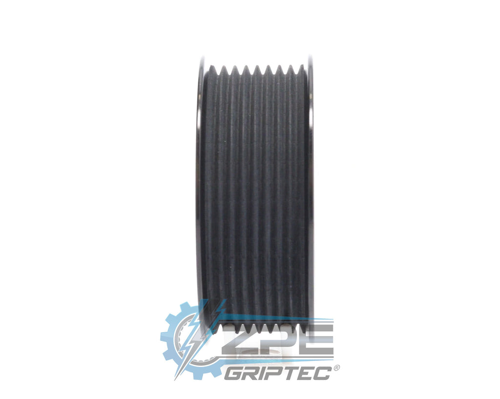 3.40" 8 Rib ZPE GripTec® 2pc ProCharger Standard L3 Black Pulley Only