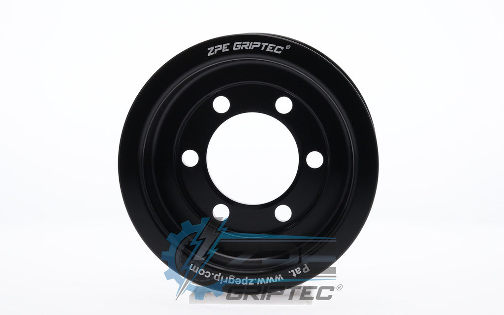 3.40" 10 Rib ZPE GripTec® 2pc ProCharger Standard L3 Black Pulley Only