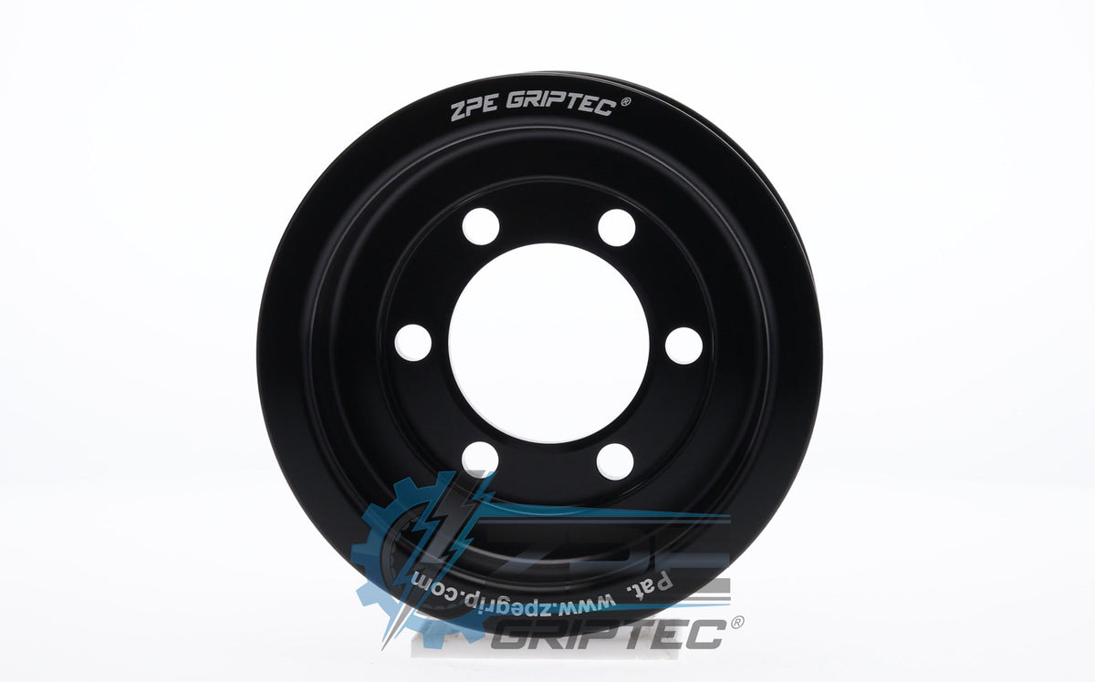 3.40" 10 Rib ZPE GripTec® 2pc ProCharger Standard L3 Black Pulley Only