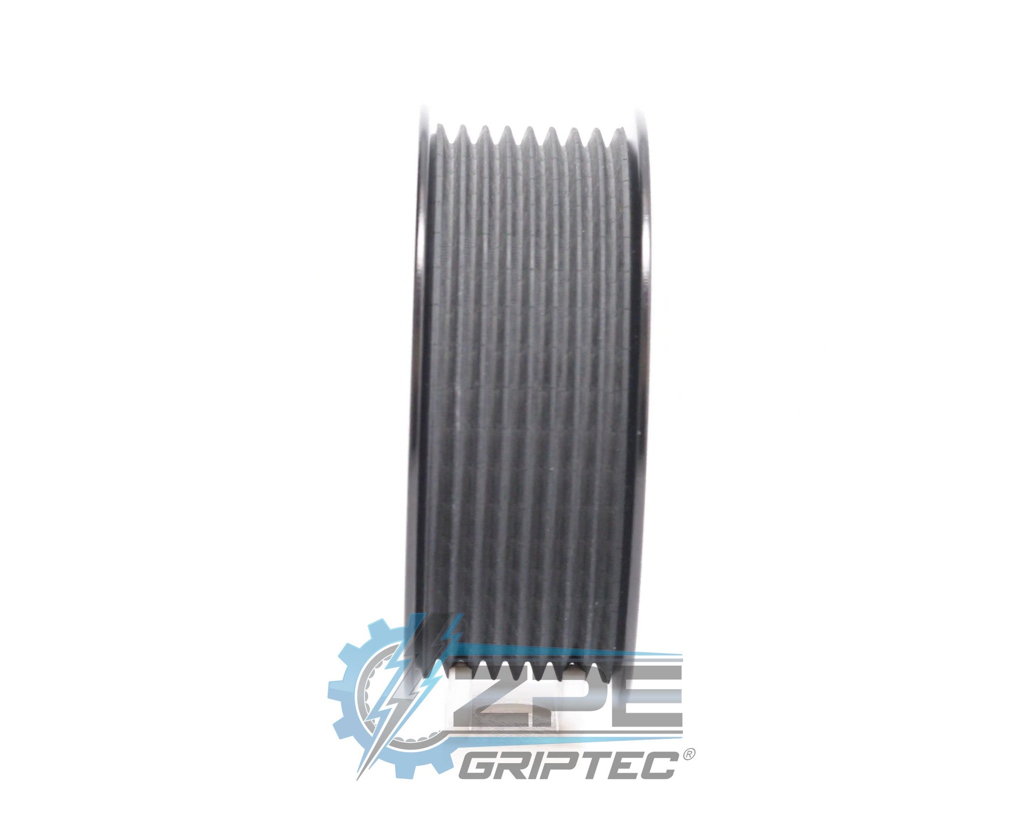3.50" 8 Rib ZPE GripTec® 2pc ProCharger Standard L3 Black Pulley & Hub Kit Secondary image