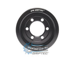 3.50" 8 Rib ZPE GripTec® 2pc ProCharger Standard L3 Black Pulley Only
