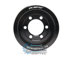 3.50" 10 Rib ZPE GripTec® 2pc ProCharger Standard L3 Black Pulley Only