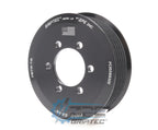 3.55" 6 Rib ZPE GripTec® 2pc ProCharger Standard L3 Black Pulley Only