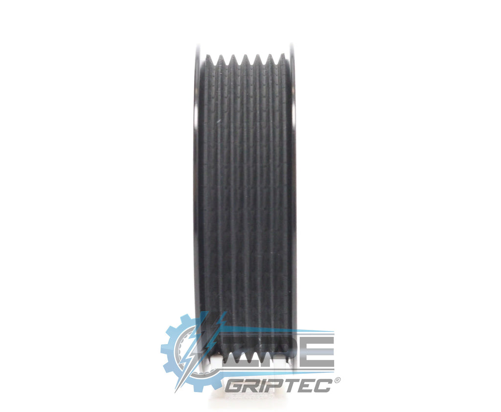 3.55" 6 Rib ZPE GripTec® 2pc ProCharger Standard L3 Black Pulley Only