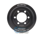 3.55" 6 Rib ZPE GripTec® 2pc ProCharger Standard L3 Black Pulley Only