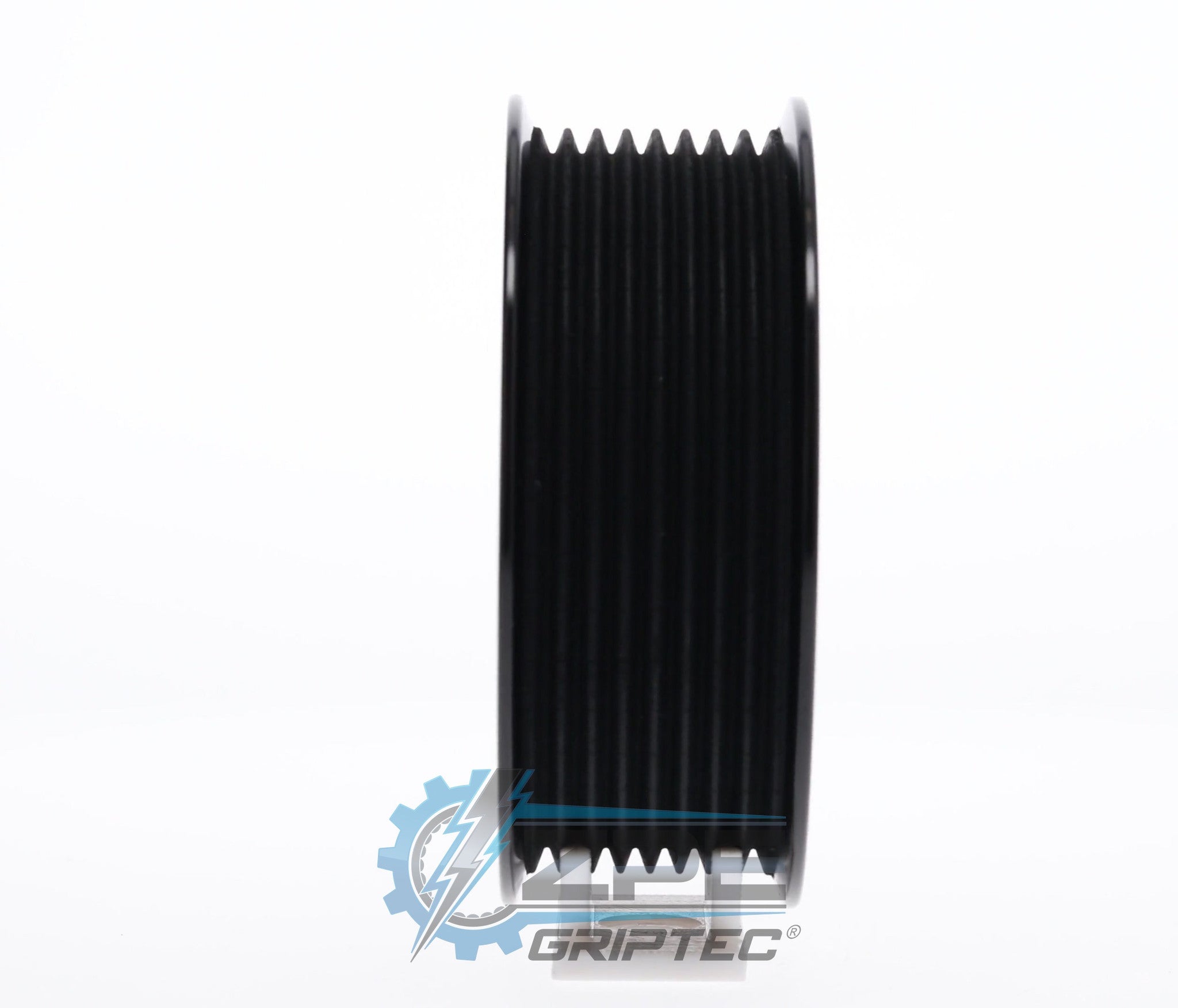 3.55" 8 Rib ZPE GripTec® 2pc ProCharger Standard L3 Black Pulley Only Secondary image