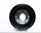 3.58" 8 Rib ZPE GripTec® 2pc ProCharger Standard L3 Black Pulley & Hub Kit