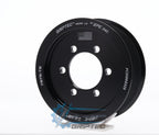 3.58" 8 Rib ZPE GripTec® 2pc ProCharger Standard L3 Black Pulley Only