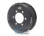 3.60" 6 Rib ZPE GripTec® 2pc ProCharger Standard L3 Black Pulley Only