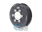 3.625" 6 Rib ZPE GripTec® 2pc ProCharger Standard L3 Black Pulley & Hub Kit