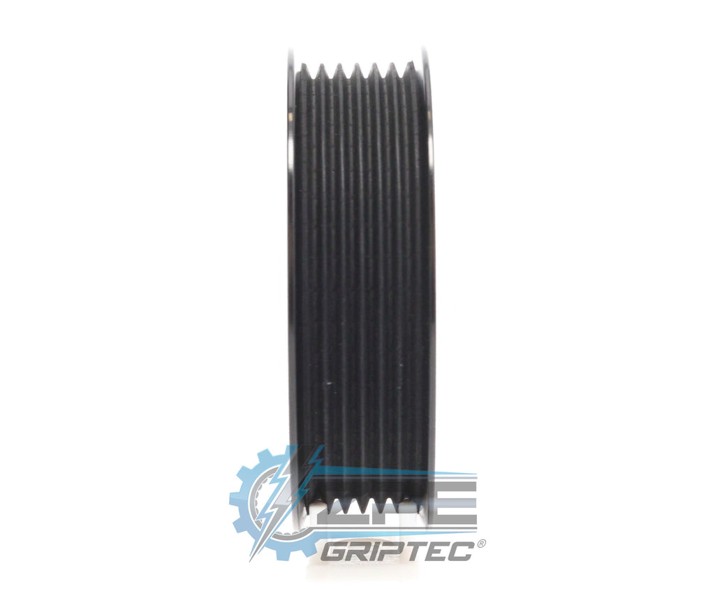 3.625" 6 Rib ZPE GripTec® 2pc ProCharger Standard L3 Black Pulley Only