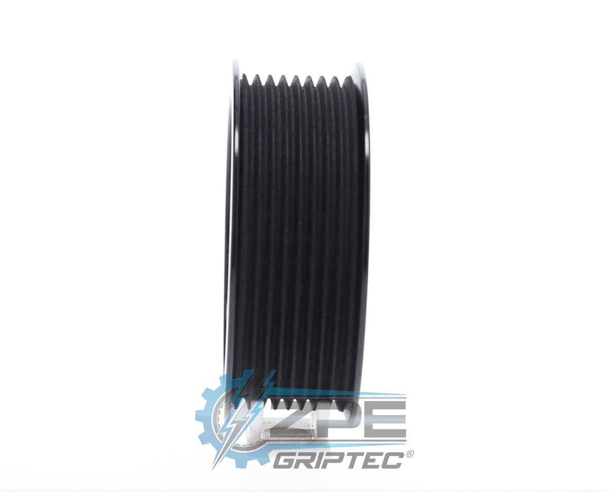 3.625" 8 Rib ZPE GripTec® 2pc ProCharger Standard L3 Black Pulley Only
