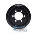 3.625" 8 Rib ZPE GripTec® 2pc ProCharger Standard L3 Black Pulley Only
