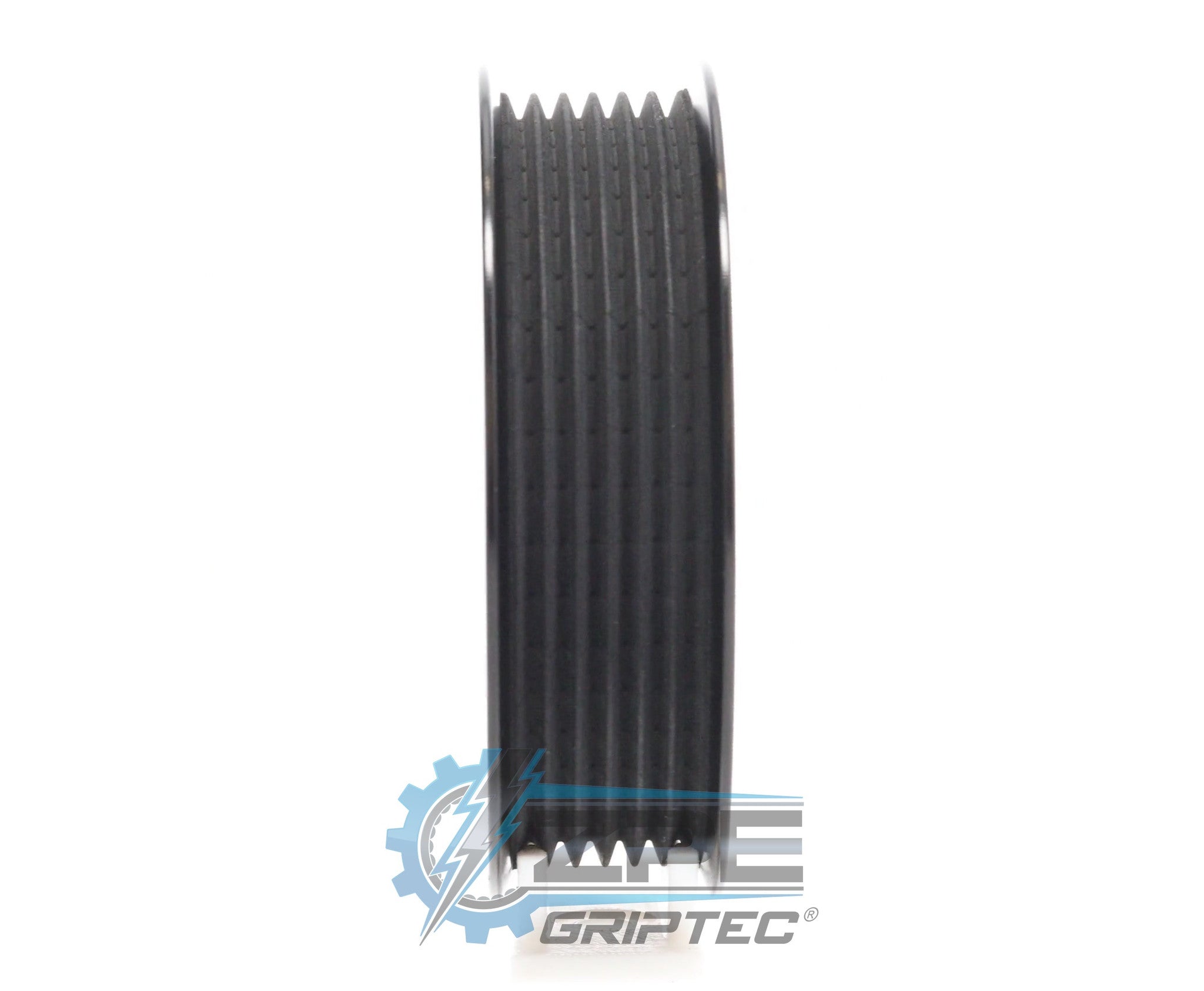 3.70" 6 Rib ZPE GripTec® 2pc ProCharger Standard L3 Black Pulley Only Secondary image