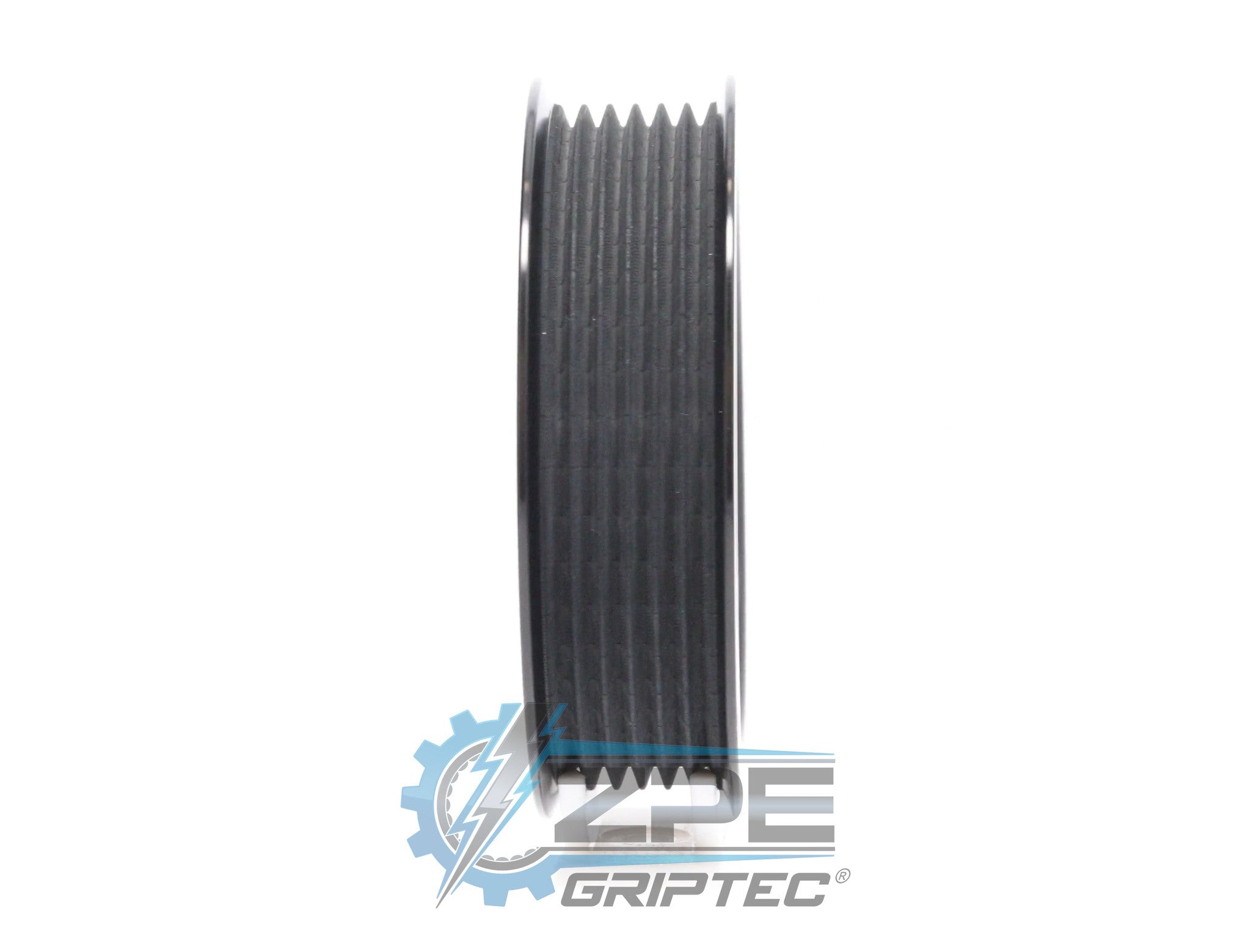 3.75" 6 Rib ZPE GripTec® 2pc ProCharger Standard L3 Black Pulley Only Secondary image
