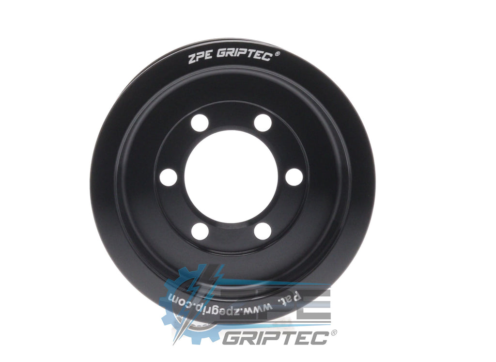 3.75" 10 Rib ZPE GripTec® 2pc ProCharger Standard L3 Black Pulley Only