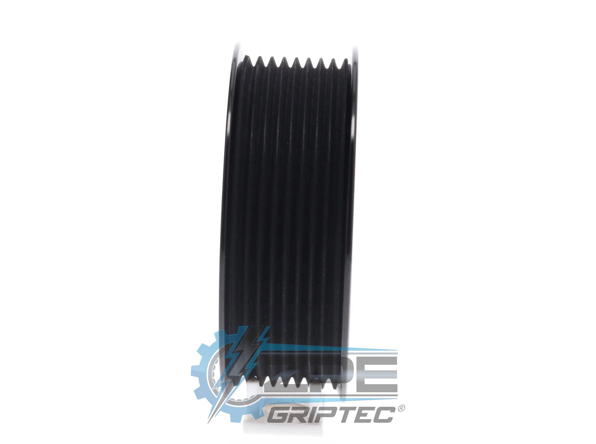3.80" 8 Rib ZPE GripTec® 2pc ProCharger Standard L3 Black Pulley Only Secondary image
