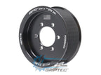 3.80" 10 Rib ZPE GripTec® 2pc ProCharger Standard L3 Black Pulley Only