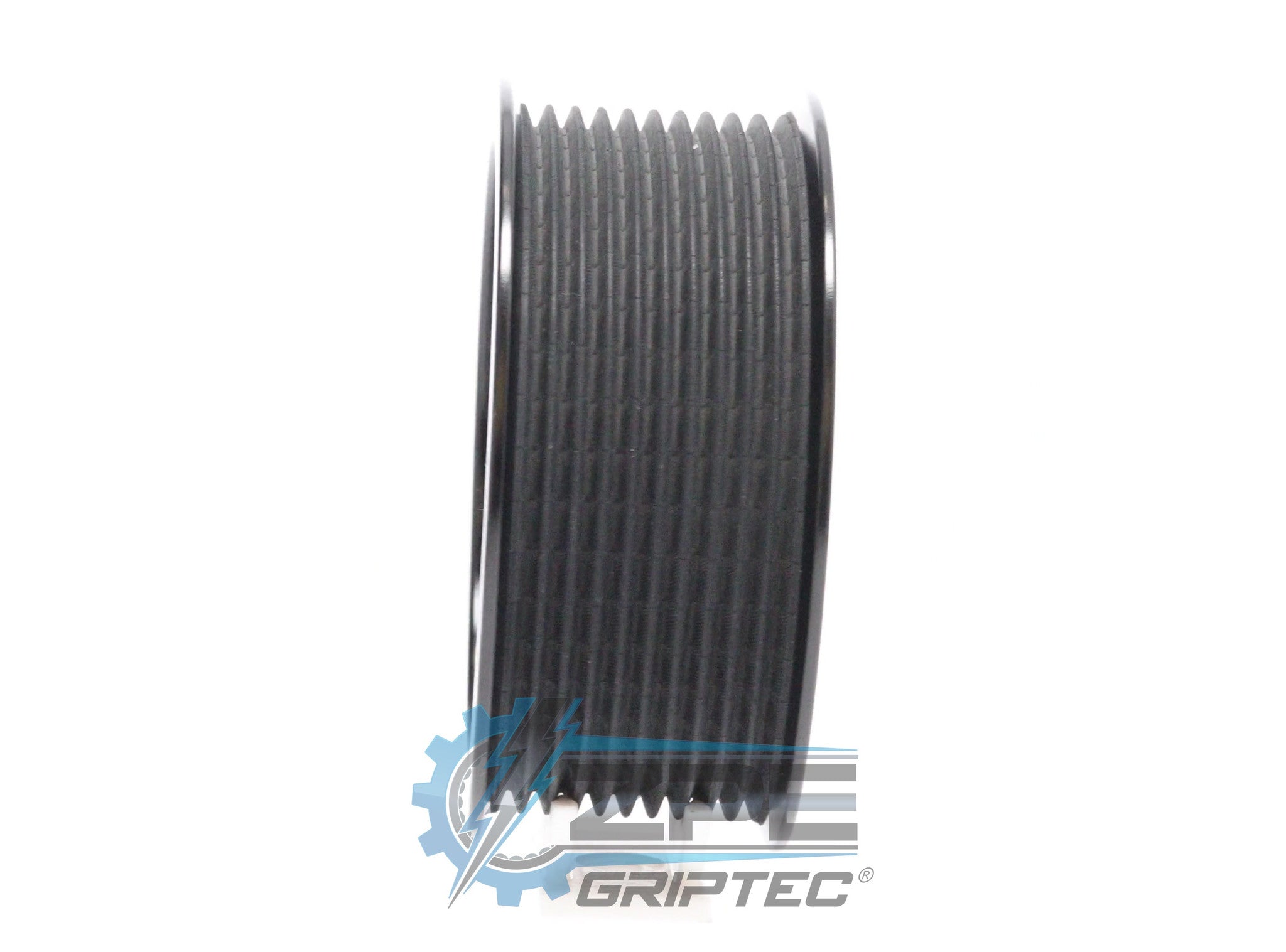 3.80" 10 Rib ZPE GripTec® 2pc ProCharger Standard L3 Black Pulley Only Secondary image