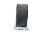 3.80" 10 Rib ZPE GripTec® 2pc ProCharger Standard L3 Black Pulley Only