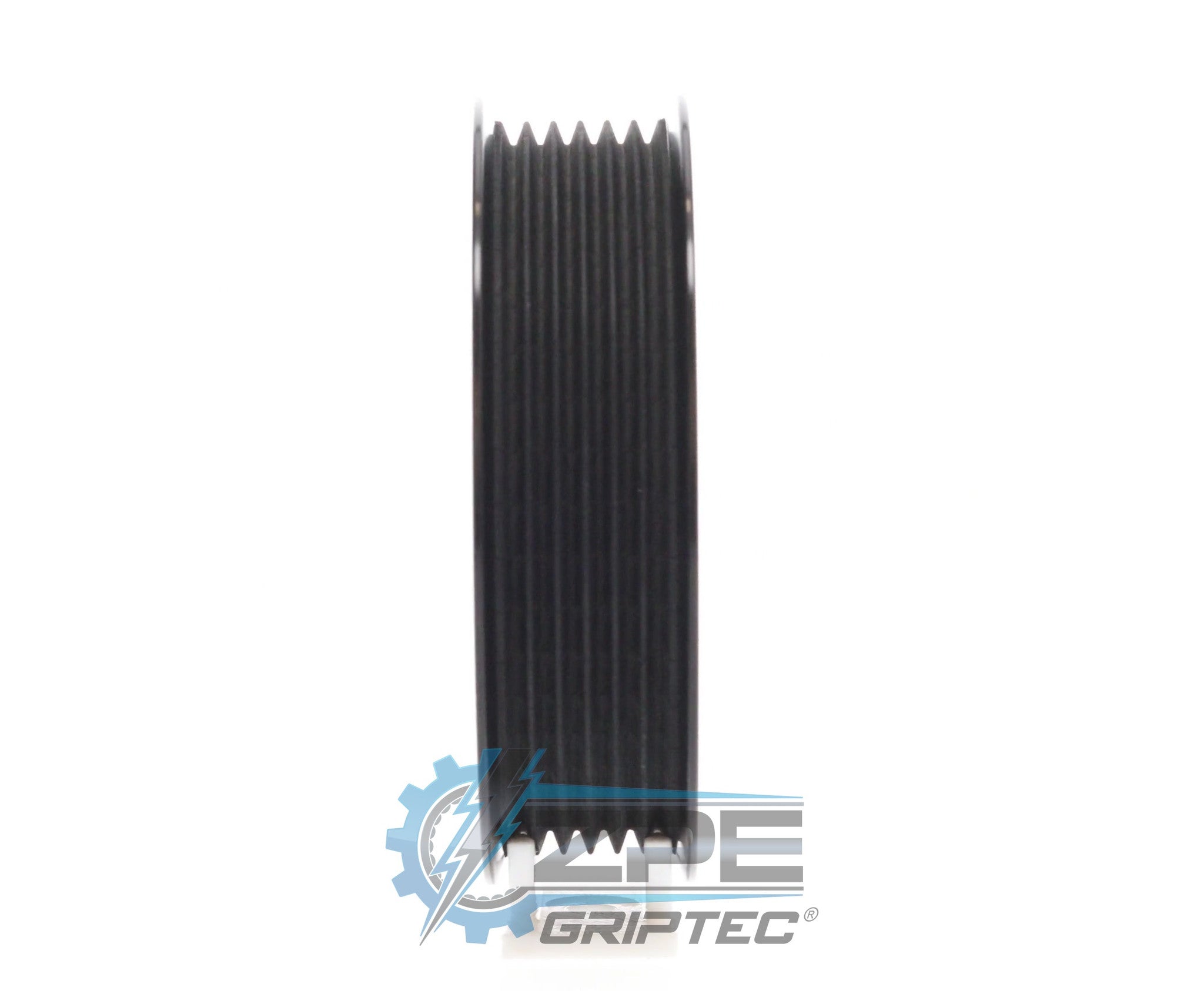 3.85" 6 Rib ZPE GripTec® 2pc ProCharger Standard L3 Black Pulley Only Secondary image