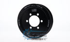 3.875" 8 Rib ZPE GripTec® 2pc ProCharger Standard L3 Black Pulley Only