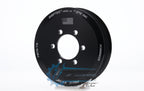 4.00" 6 Rib ZPE GripTec® 2pc ProCharger Standard L3 Black Pulley Only