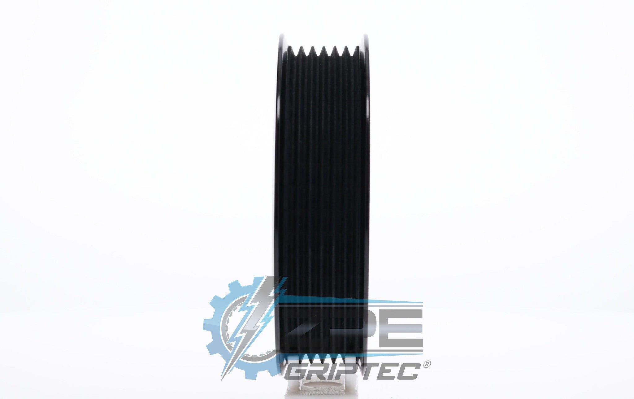 4.00" 6 Rib ZPE GripTec® 2pc ProCharger Standard L3 Black Pulley Only Secondary image