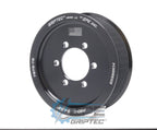 4.00" 8 Rib ZPE GripTec® 2pc ProCharger Standard L3 Black Pulley Only