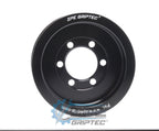 4.00" 8 Rib ZPE GripTec® 2pc ProCharger Standard L3 Black Pulley Only