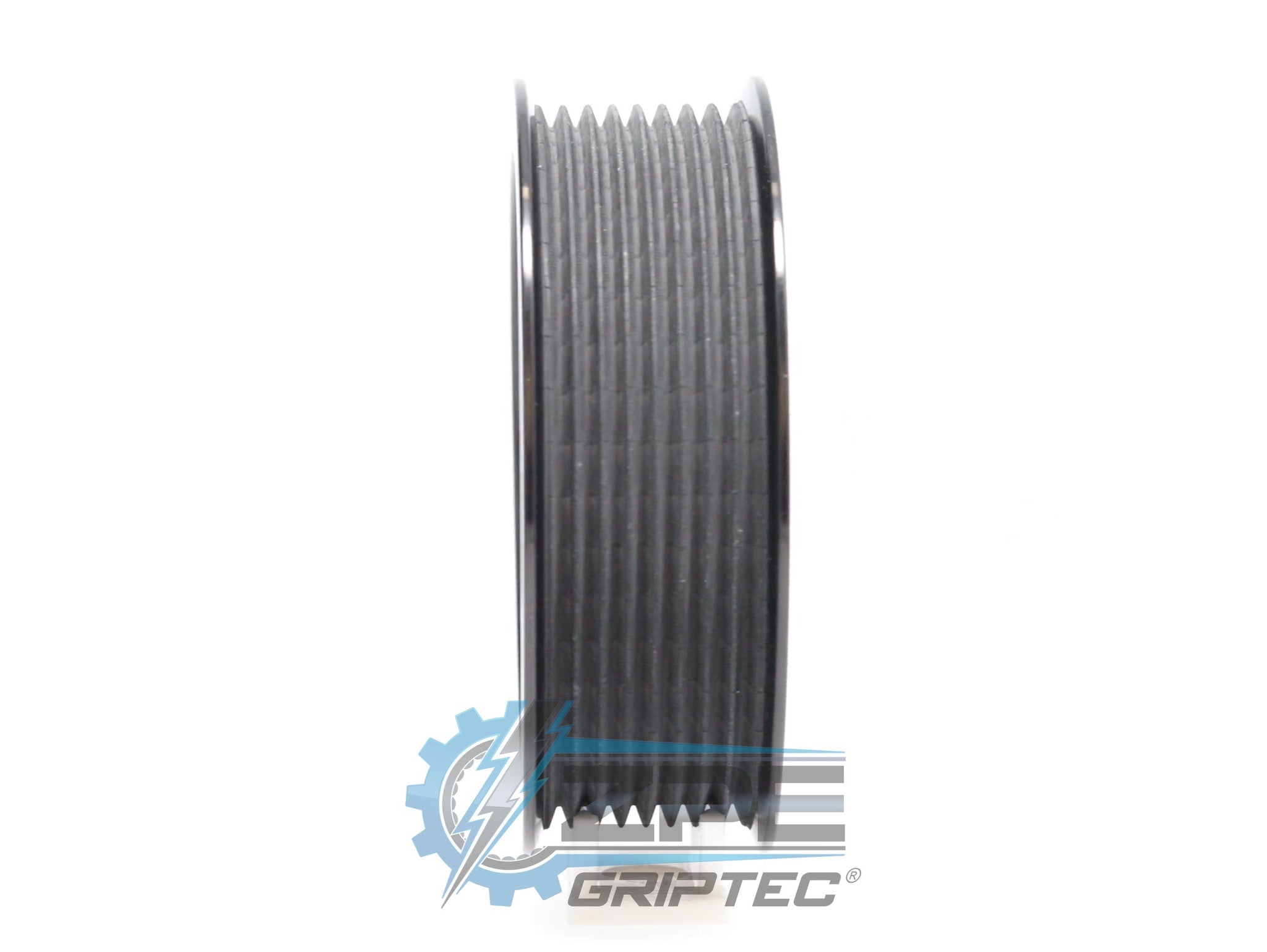 4.10" 8 Rib ZPE GripTec® 2pc ProCharger Standard L3 Black Pulley Only Secondary image