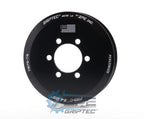 4.125" 6 Rib ZPE GripTec® 2pc ProCharger Standard L3 Black Pulley Only