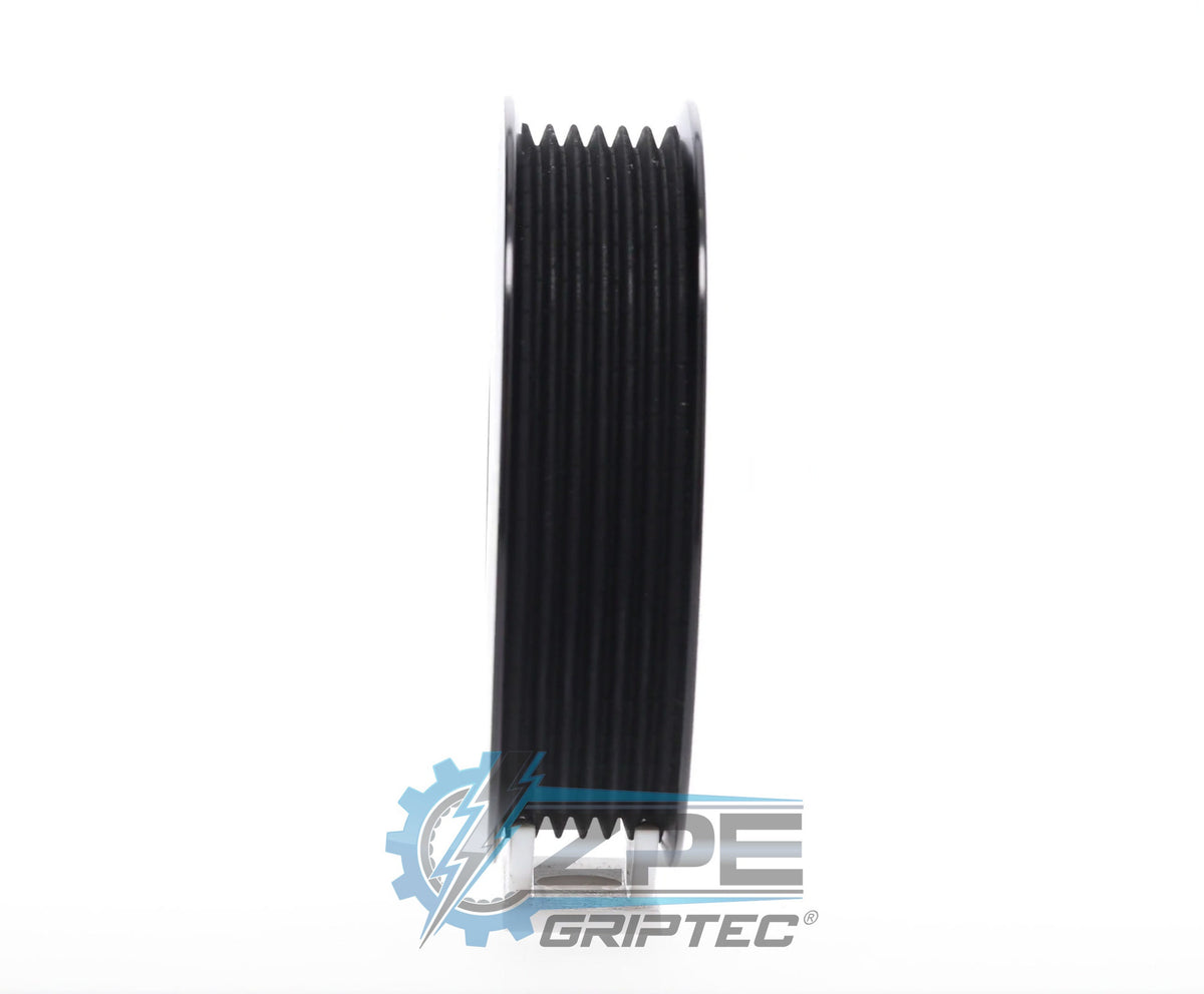 4.125" 6 Rib ZPE GripTec® 2pc ProCharger Standard L3 Black Pulley Only